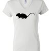 Women's Short Sleeve V-Neck T-Shirt Thumbnail