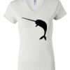 Women's Short Sleeve V-Neck T-Shirt Thumbnail