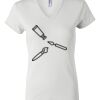 Women's Short Sleeve V-Neck T-Shirt Thumbnail