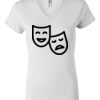 Women's Short Sleeve V-Neck T-Shirt Thumbnail