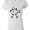 Women's Short Sleeve V-Neck T-Shirt Thumbnail