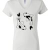 Women's Short Sleeve V-Neck T-Shirt Thumbnail