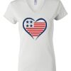 Women's Short Sleeve V-Neck T-Shirt Thumbnail