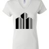 Women's Short Sleeve V-Neck T-Shirt Thumbnail
