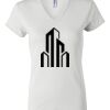 Women's Short Sleeve V-Neck T-Shirt Thumbnail
