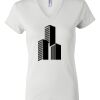 Women's Short Sleeve V-Neck T-Shirt Thumbnail