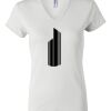 Women's Short Sleeve V-Neck T-Shirt Thumbnail