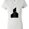 Women's Short Sleeve V-Neck T-Shirt Thumbnail