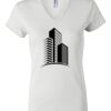 Women's Short Sleeve V-Neck T-Shirt Thumbnail