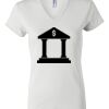 Women's Short Sleeve V-Neck T-Shirt Thumbnail