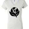 Women's Short Sleeve V-Neck T-Shirt Thumbnail