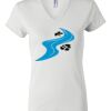 Women's Short Sleeve V-Neck T-Shirt Thumbnail