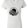 Women's Short Sleeve V-Neck T-Shirt Thumbnail