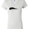 Women's Short Sleeve V-Neck T-Shirt Thumbnail