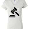 Women's Short Sleeve V-Neck T-Shirt Thumbnail