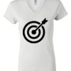 Women's Short Sleeve V-Neck T-Shirt Thumbnail