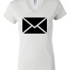 Women's Short Sleeve V-Neck T-Shirt Thumbnail