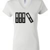 Women's Short Sleeve V-Neck T-Shirt Thumbnail