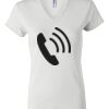 Women's Short Sleeve V-Neck T-Shirt Thumbnail