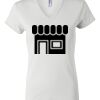 Women's Short Sleeve V-Neck T-Shirt Thumbnail