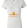 Women's Short Sleeve V-Neck T-Shirt Thumbnail