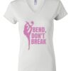 Women's Short Sleeve V-Neck T-Shirt Thumbnail