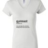 Women's Short Sleeve V-Neck T-Shirt Thumbnail