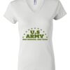 Women's Short Sleeve V-Neck T-Shirt Thumbnail
