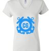 Women's Short Sleeve V-Neck T-Shirt Thumbnail