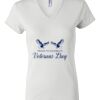 Women's Short Sleeve V-Neck T-Shirt Thumbnail