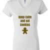 Women's Short Sleeve V-Neck T-Shirt Thumbnail