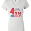 Women's Short Sleeve V-Neck T-Shirt Thumbnail