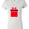 Women's Short Sleeve V-Neck T-Shirt Thumbnail