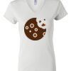 Women's Short Sleeve V-Neck T-Shirt Thumbnail