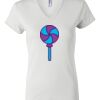 Women's Short Sleeve V-Neck T-Shirt Thumbnail