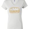 Women's Short Sleeve V-Neck T-Shirt Thumbnail