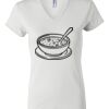 Women's Short Sleeve V-Neck T-Shirt Thumbnail