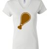 Women's Short Sleeve V-Neck T-Shirt Thumbnail