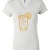 Women's Short Sleeve V-Neck T-Shirt Thumbnail