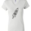 Women's Short Sleeve V-Neck T-Shirt Thumbnail