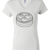 Women's Short Sleeve V-Neck T-Shirt Thumbnail
