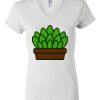 Women's Short Sleeve V-Neck T-Shirt Thumbnail
