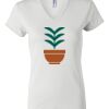 Women's Short Sleeve V-Neck T-Shirt Thumbnail