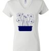 Women's Short Sleeve V-Neck T-Shirt Thumbnail