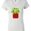 Women's Short Sleeve V-Neck T-Shirt Thumbnail