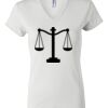 Women's Short Sleeve V-Neck T-Shirt Thumbnail