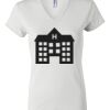 Women's Short Sleeve V-Neck T-Shirt Thumbnail