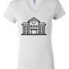 Women's Short Sleeve V-Neck T-Shirt Thumbnail