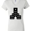Women's Short Sleeve V-Neck T-Shirt Thumbnail