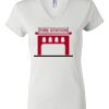 Women's Short Sleeve V-Neck T-Shirt Thumbnail
